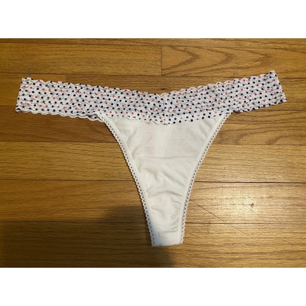 Betsey Johnson Women's Cotton Thong Panties - XL (NWOT)